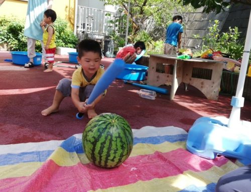 「夏のおもいで　～スイカ割り編」